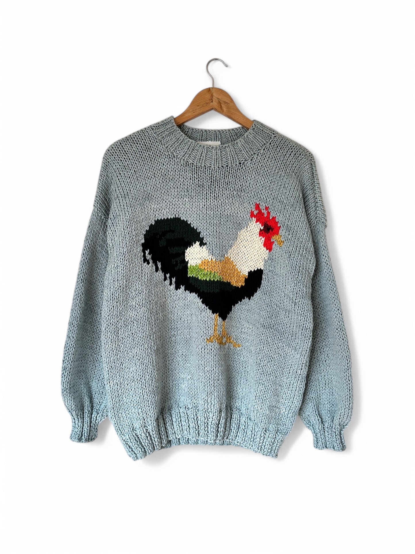 SWEATER GALLO LARGO GRIS
