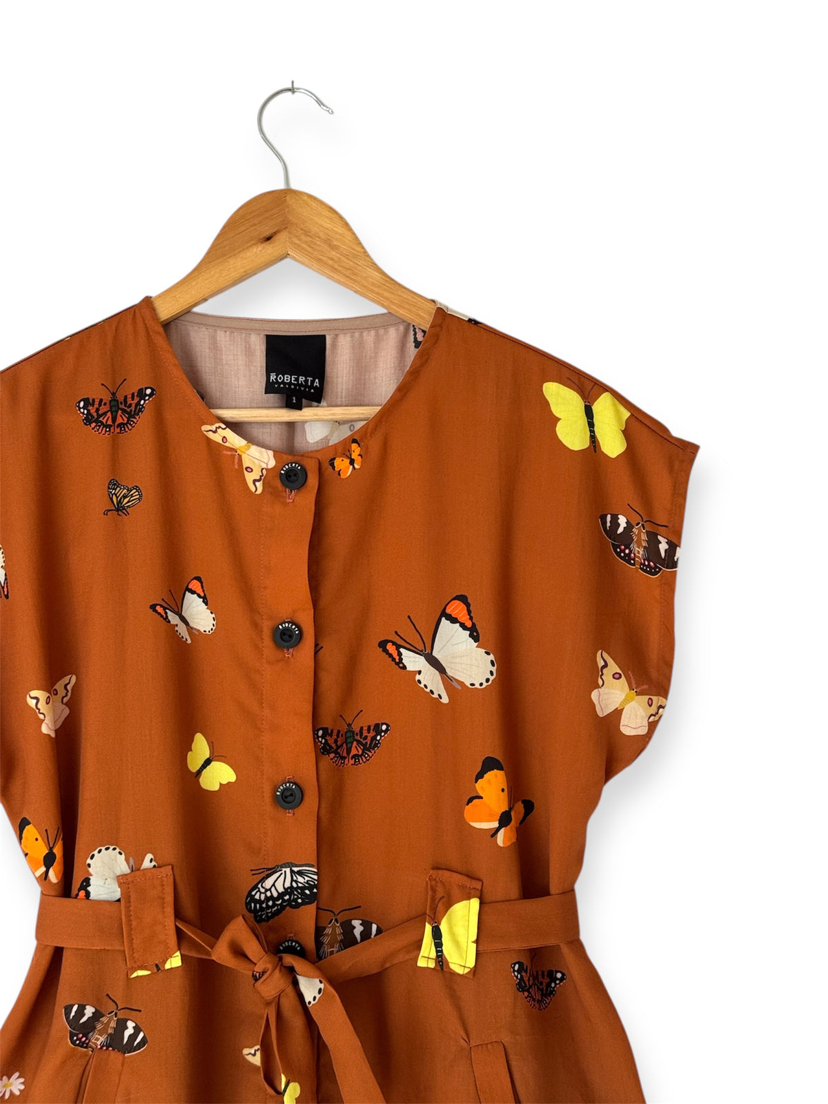 VESTIDO OVER MARIPOSAS MANJAR