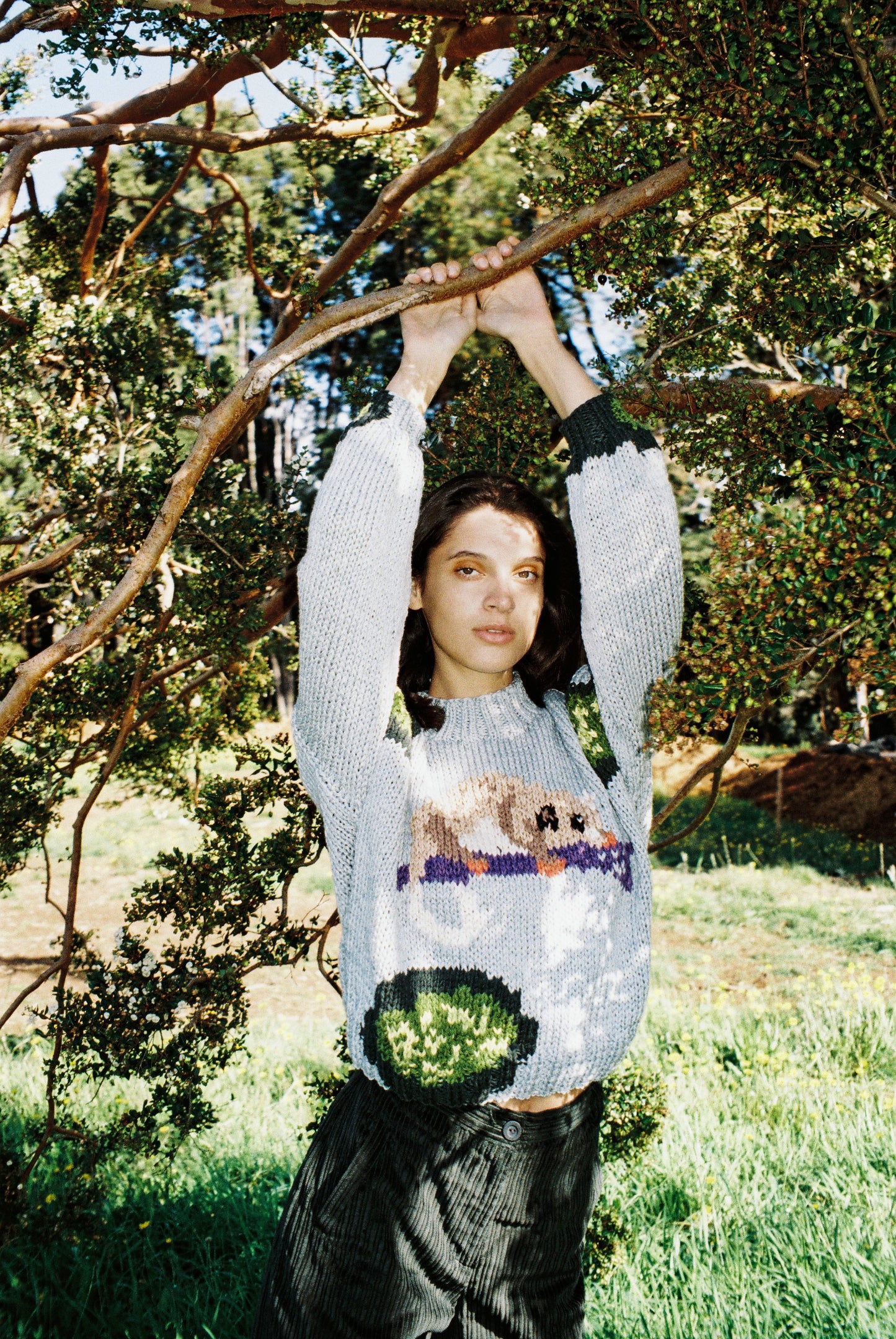 SWEATER MONITO DEL MONTE GRIS