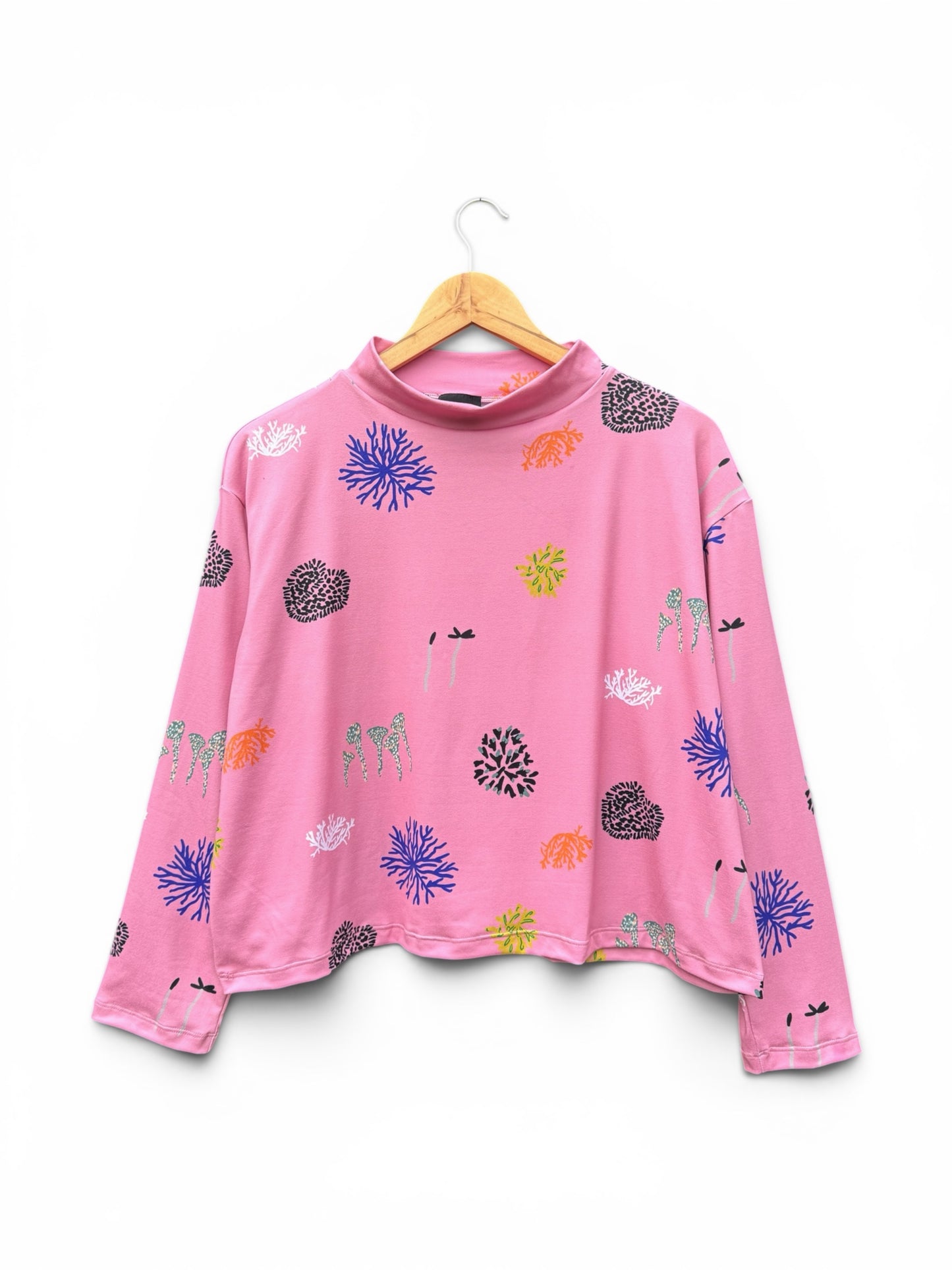 POLERA TORTUGA LIQUENES ROSA