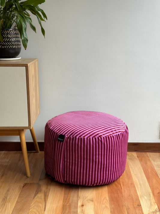 PUFF RAYAS ROSA BURDEO