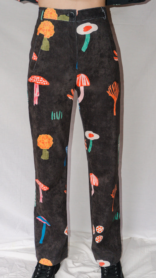 PANTALON RECTO COTELE HONGOS