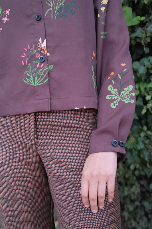 PANTALON TUBO LANILLA