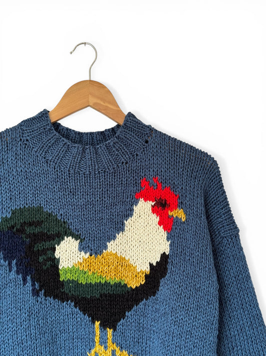 SWEATER GALLO AZUL