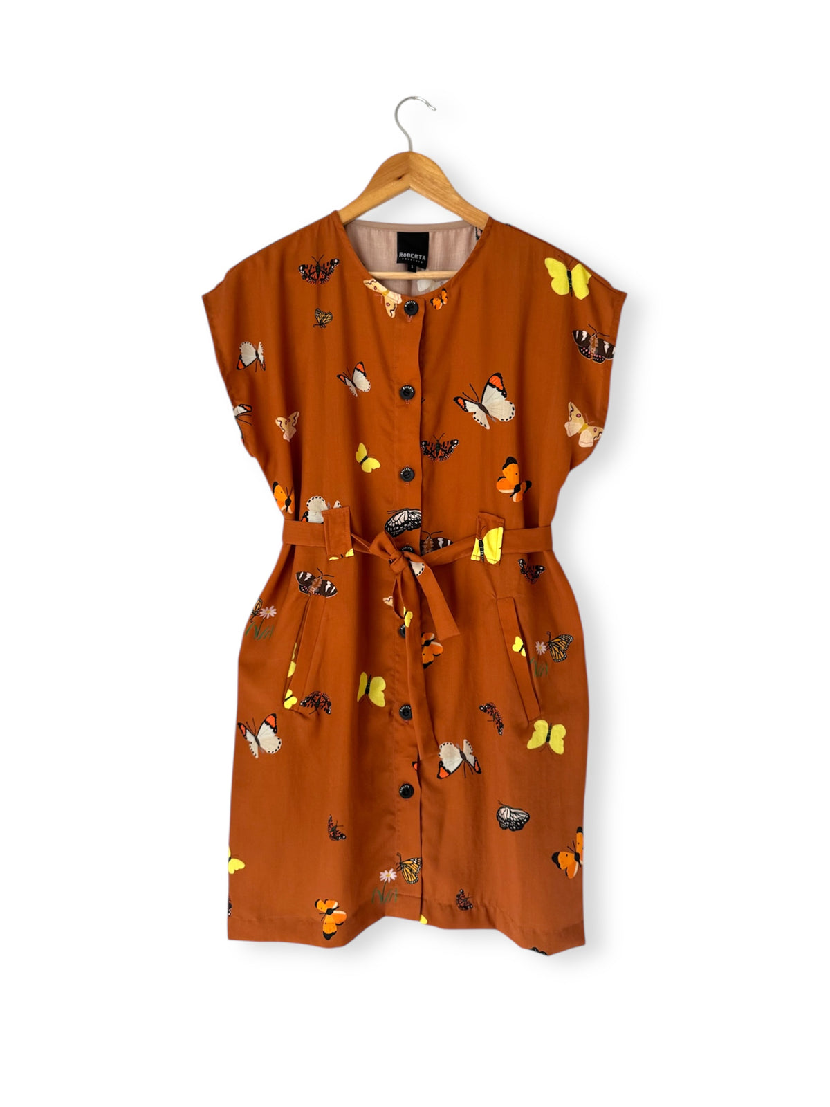 VESTIDO OVER MARIPOSAS MANJAR
