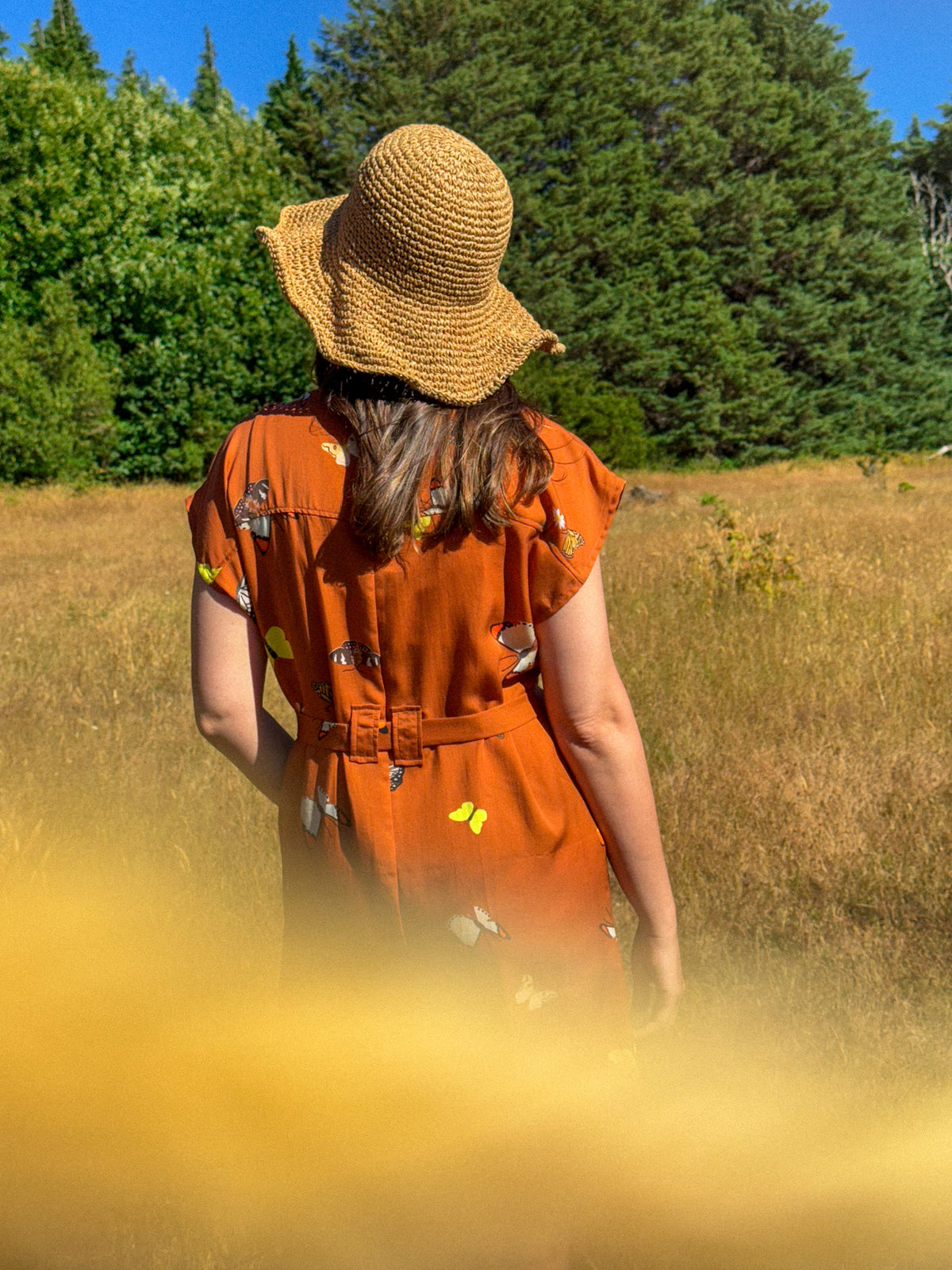 VESTIDO OVER MARIPOSAS MANJAR
