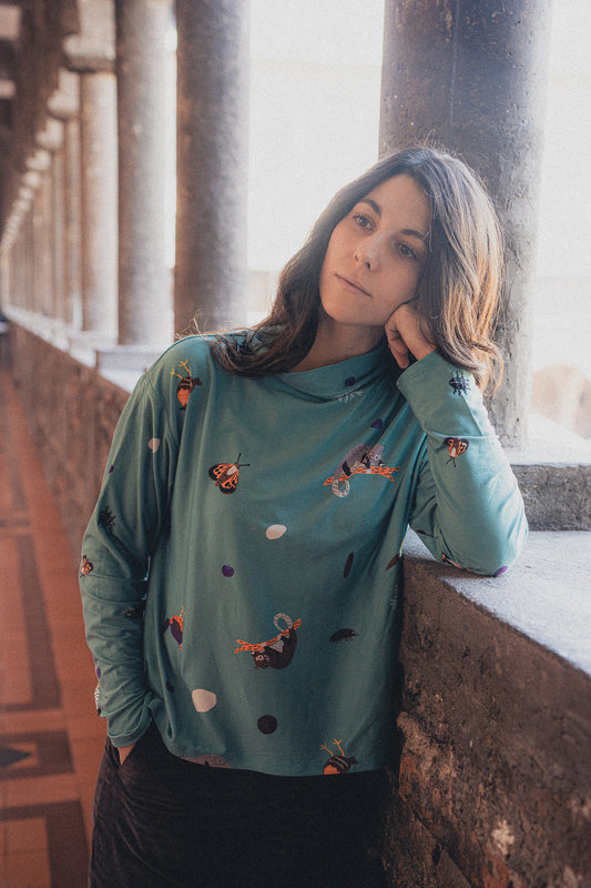 POLERA TORTUGA MONITO DEL MONTE