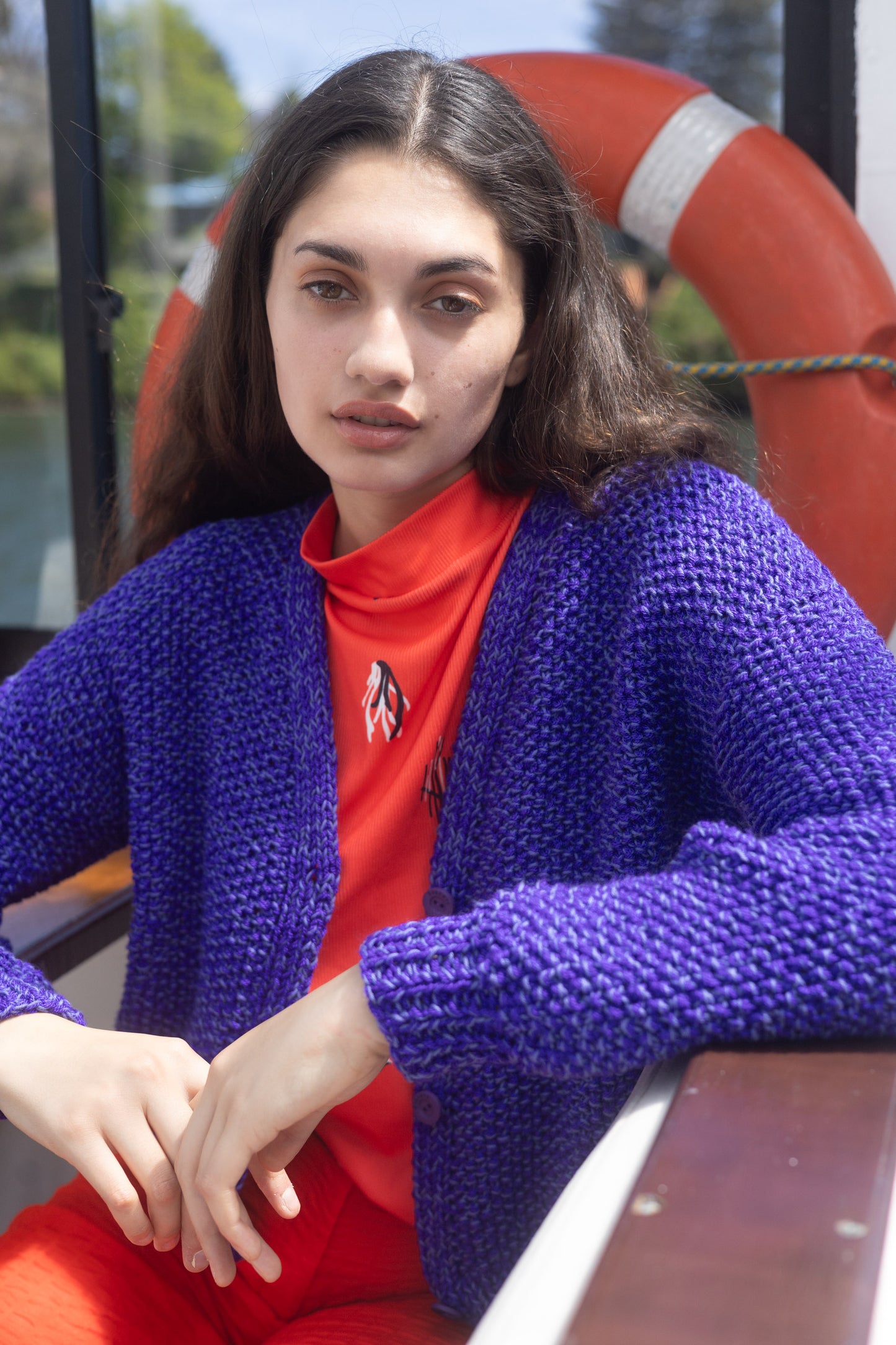 MOMA CORTO ABIERTO MORADO