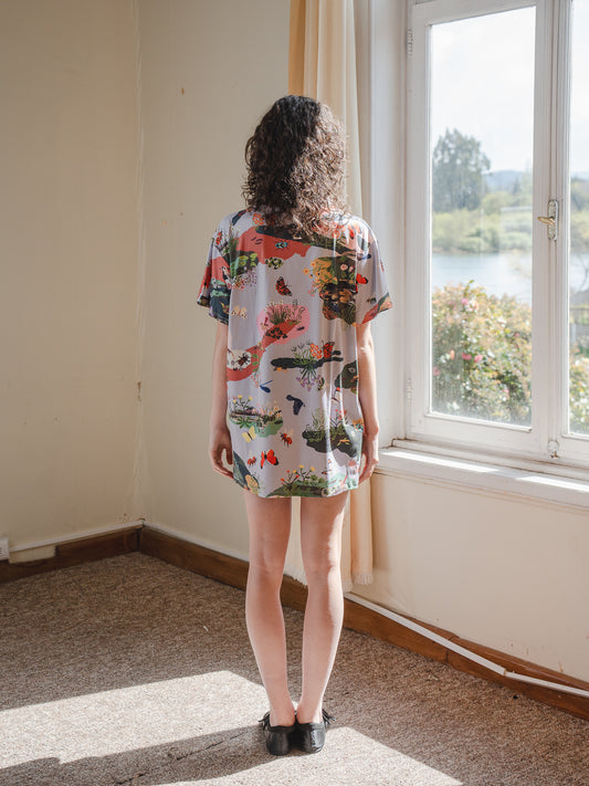 VESTIDO TORTUGA CAMPO TARDE